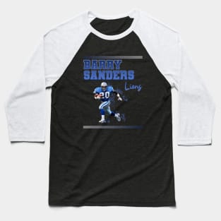 Barry Sanders || Lions Baseball T-Shirt